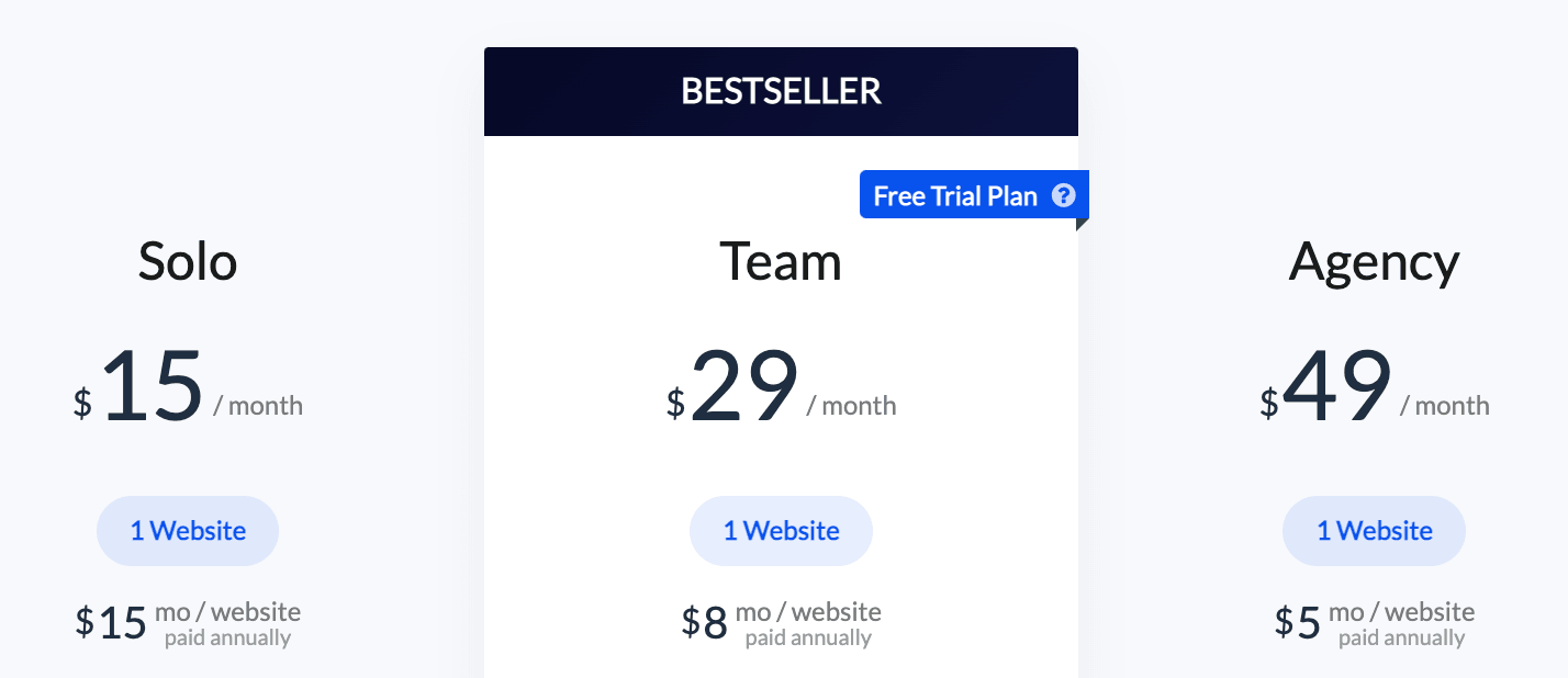 sitejet pricing