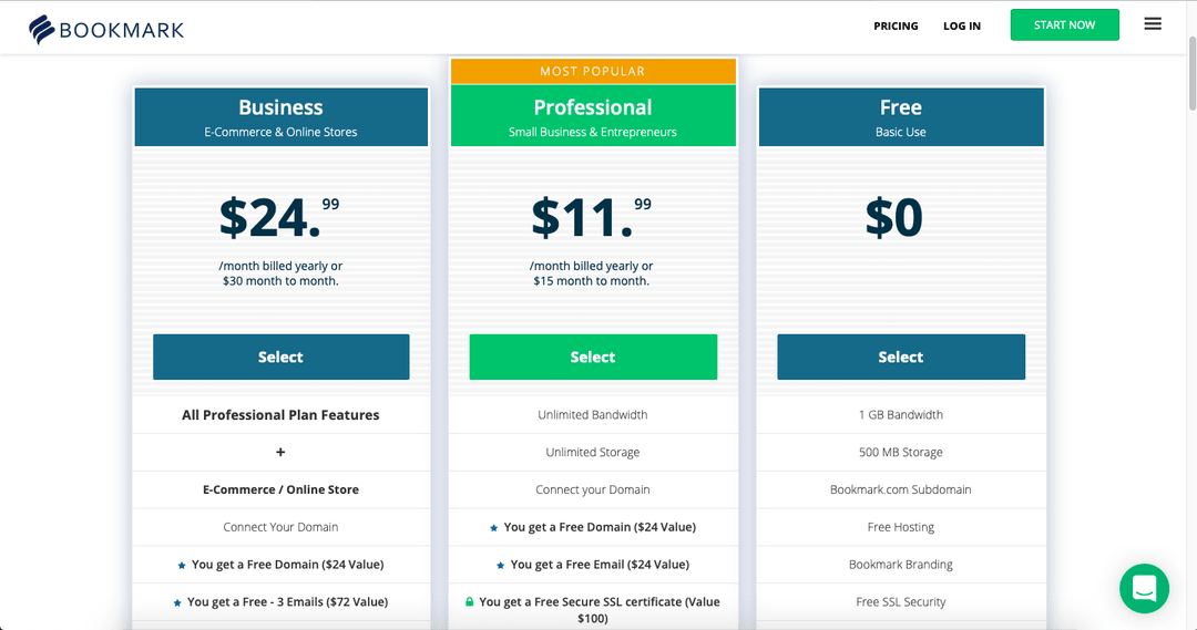 Bookmark Ai_DA_pricing